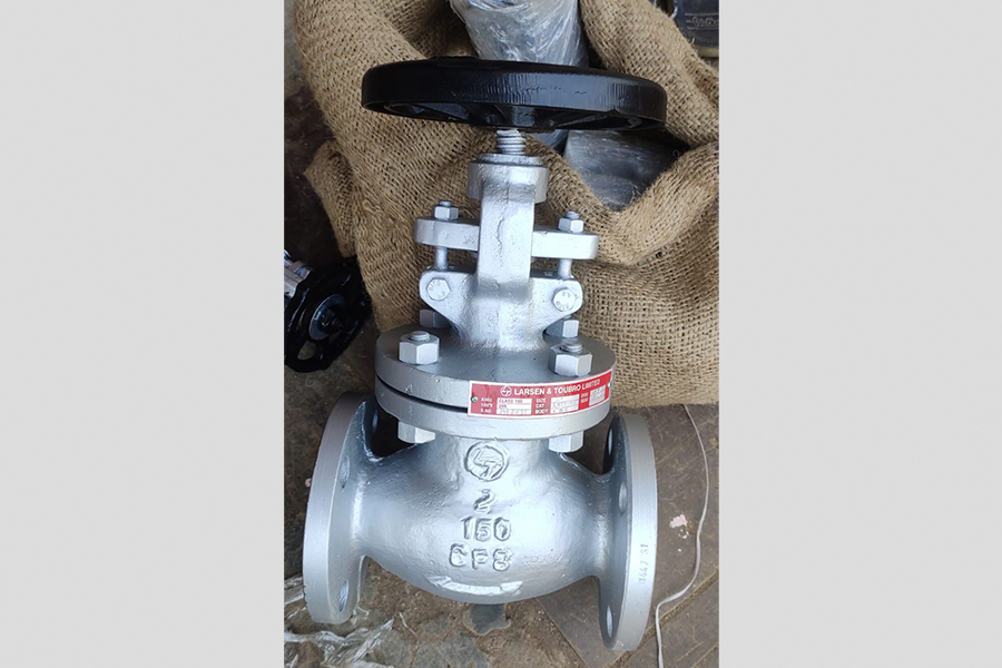 SS globe valve L&T